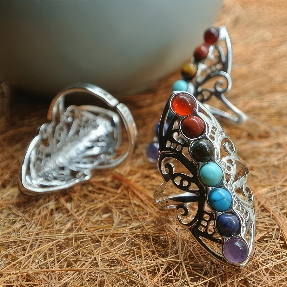 Bague 7 Chakras
