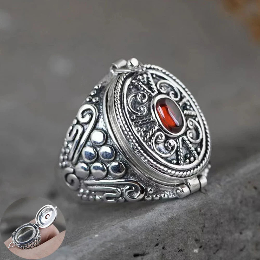 Bague Anneau de Style Ethnique avec Ouverture