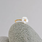 Pierścionek Obrączka Kwiat Margerytki