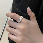 Pierścionek Obrączka Kwiaty Tulipana