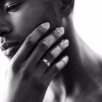 Pierścień męski anty-stresowy obracający się srebrny