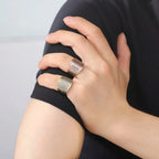 Pierścionek Męski Obrączka Kostka Metatrona złoto