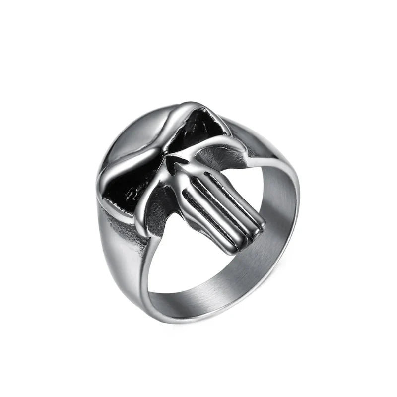 Bague Anneau Tête de Mort Homme