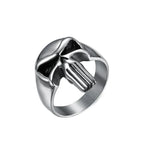 Pierścionek Obrączka Głowa Śmierci Męski