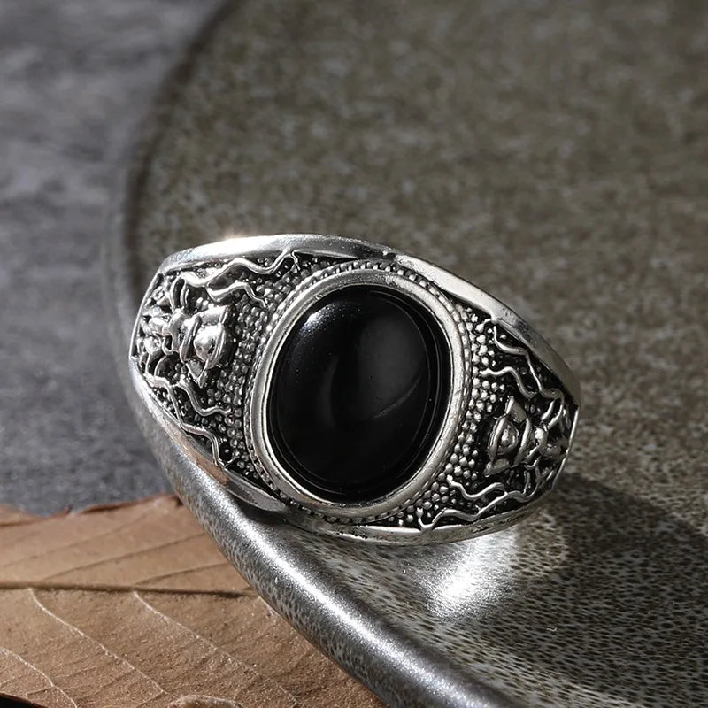 Bague Anneau Tête de Mort Pirate