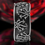 Pierścionek z grzybami dla mężczyzn