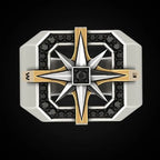 Pierścionek Kompas Róża Wiatrów