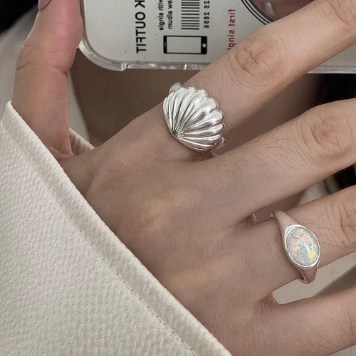 Pierścionek Muszla Małża Świętego Jakuba