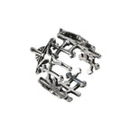 Pierścionek Krzyż Jezusa dla Mężczyzn lub Kobiet