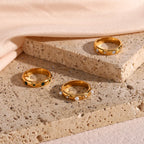 Pierścionek stylowy z perłami i cyrkoniami 3