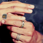 Egipski pierścień dla mężczyzny