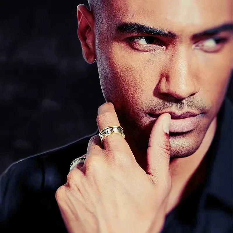 Egipski pierścień dla mężczyzny