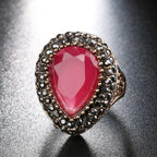 Pierścionek etniczny damski