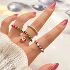 Pierścionek damski Ojciec Boże Narodzenie