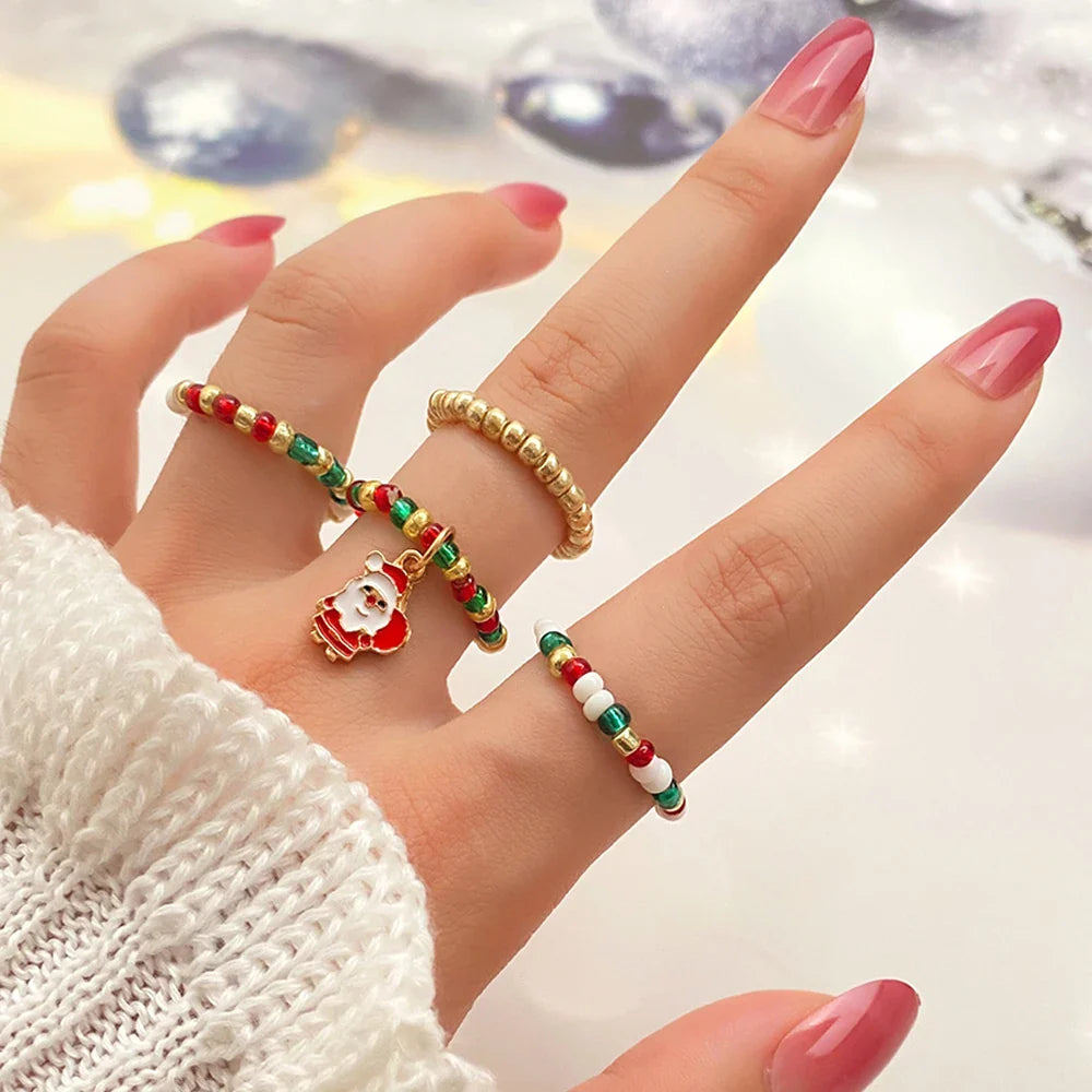 Pierścionek damski Ojciec Boże Narodzenie