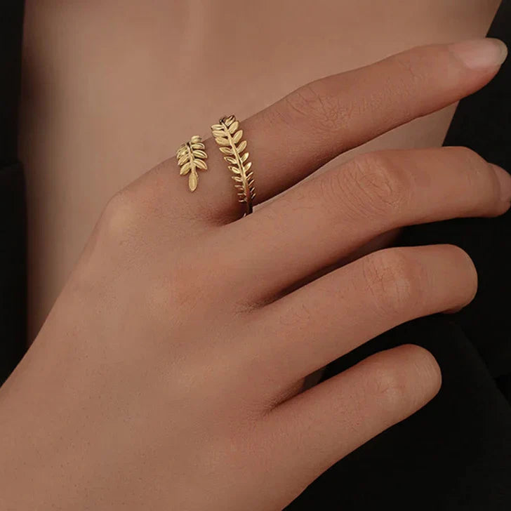 Bague Fine Feuille de Laurier
