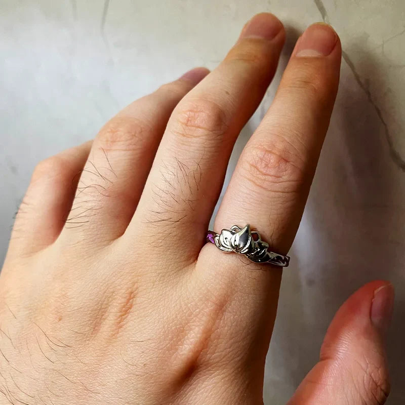 Srebrny pierścionek Kwiat Lotosu