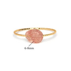 Pierścionek z oczkiem tygrysim dla kobiet