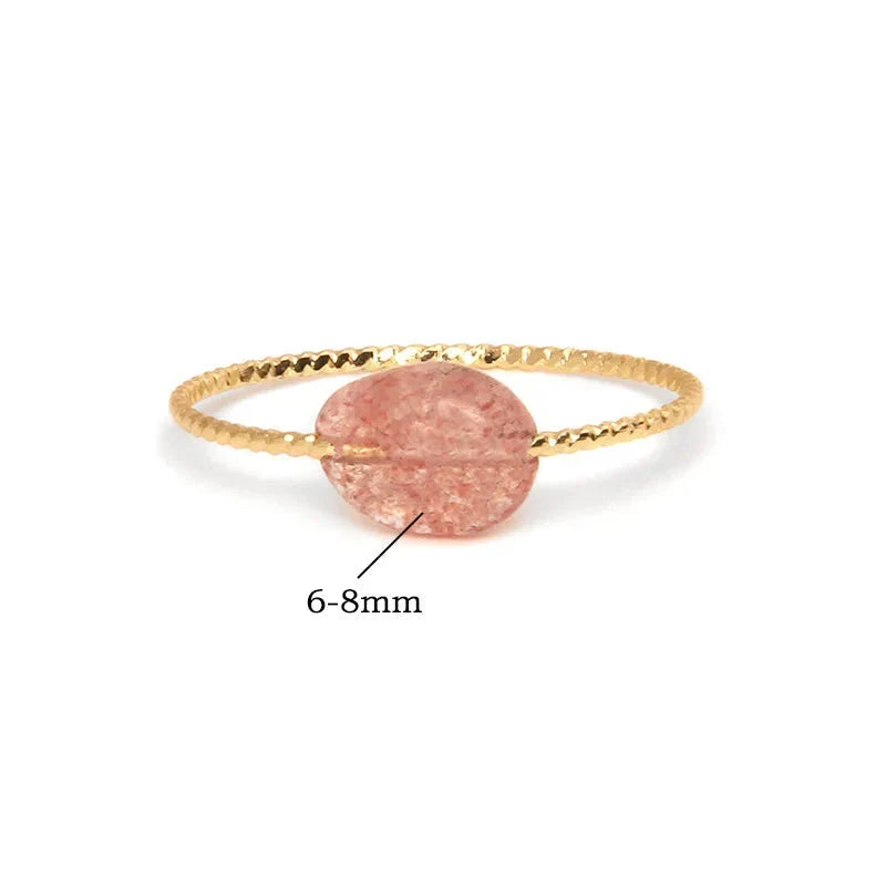 Pierścionek z oczkiem tygrysim dla kobiet