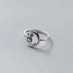Pierścionek z misiem ze srebra