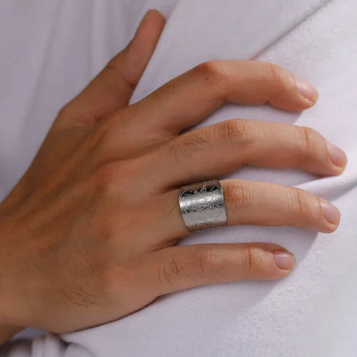 Pentagram Tetragram Ring Witchcraft Trolddom