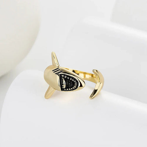 Bague Requin Pour Femme or