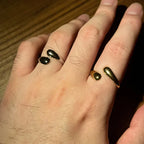 Pierścionek Retro Kropla Wody