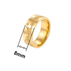 Pierścionek Retro Góry Lew i Słońce