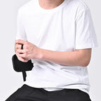 Obrączka obrotowa anty-stresowa dla mężczyzn czarna