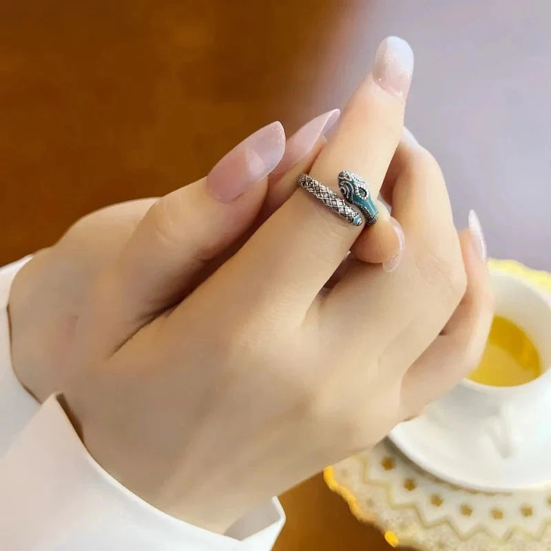 Pierścionek Mistyczny Wąż - Exception®