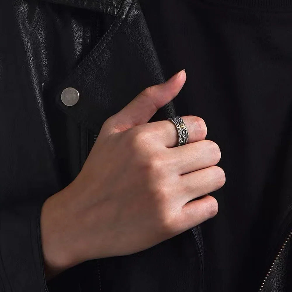 Pierścień Słońce dla mężczyzny