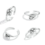 Pierścionek w stylu egipskim Oko Horusa