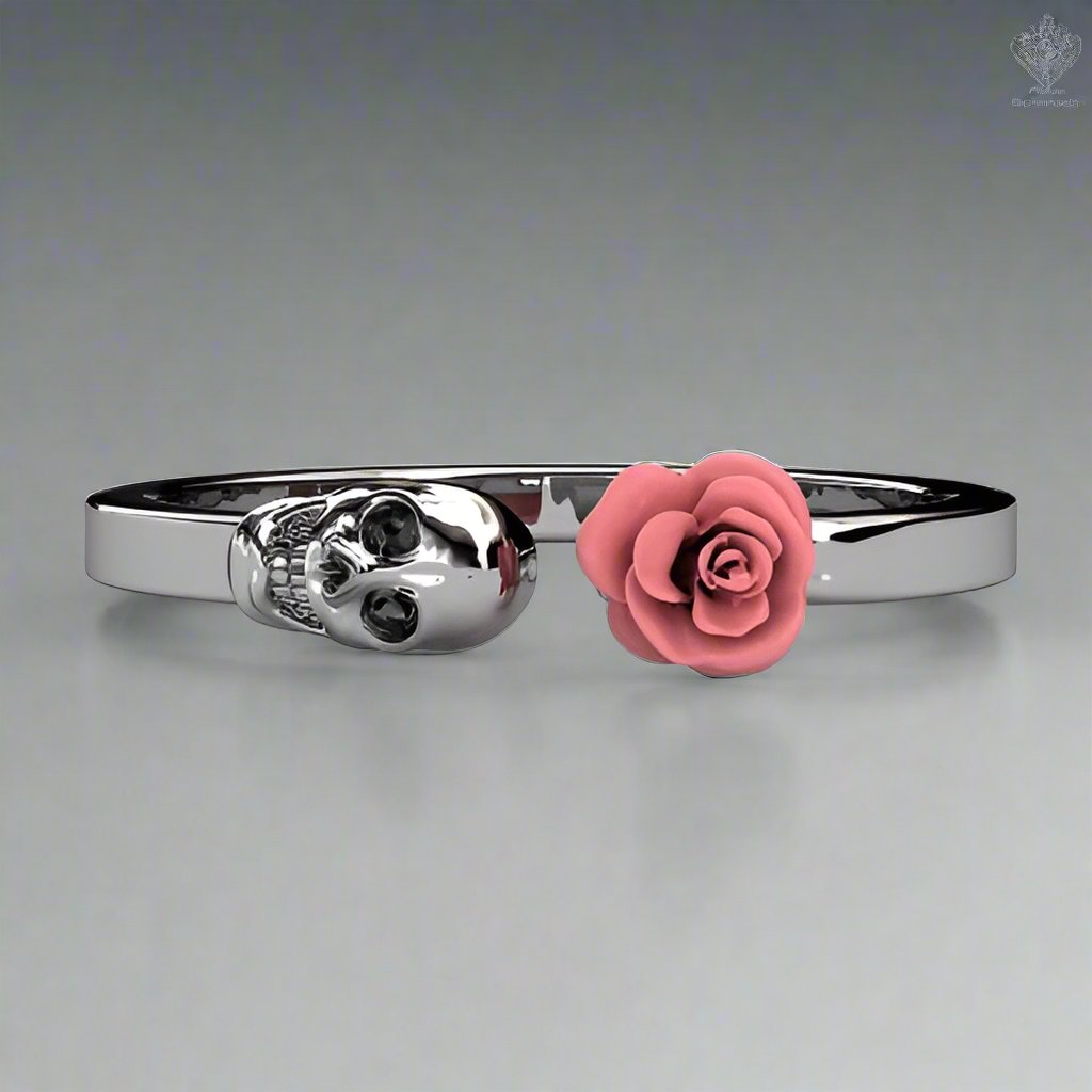 Pierścionek z czaszką dla kobiet