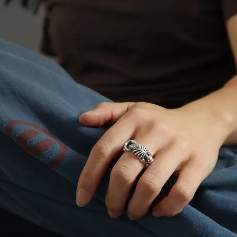 Bague Tête de Mort Squelette