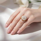 Pierścionek Słonecznik Antystresowy 