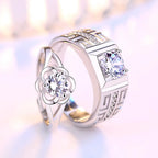 Pierścionki dla par Pierścień Kwiat