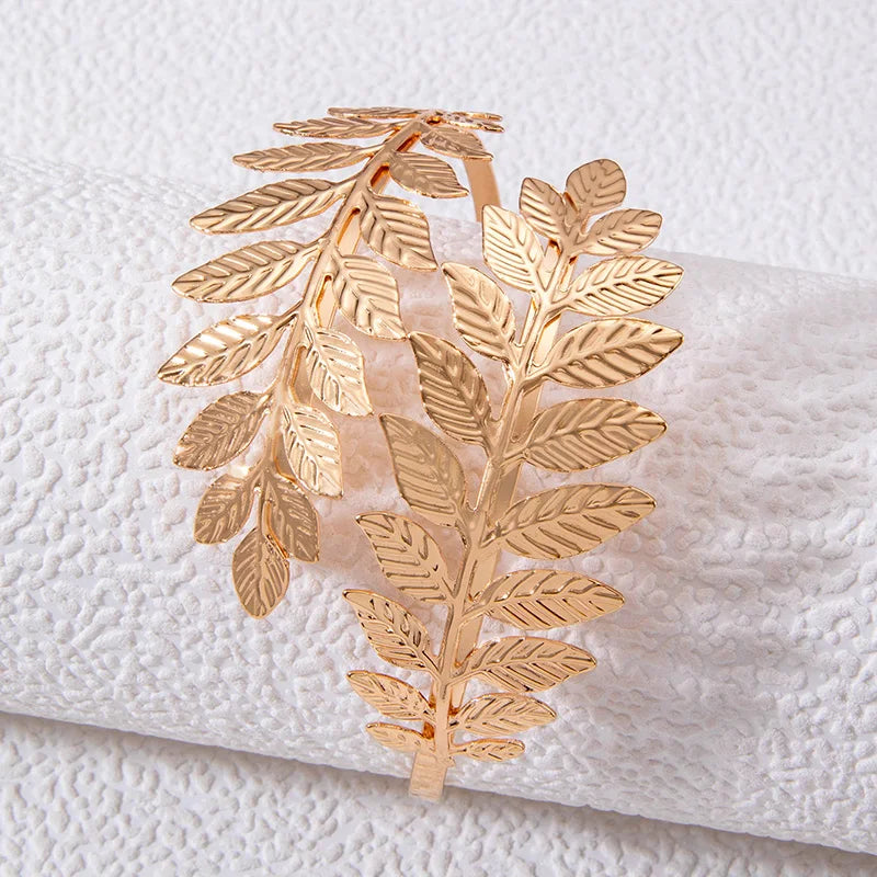 Biżuteria na biceps damski Laurier - Bransoletka na ramię i ozdoba łańcucha na górną część ramienia