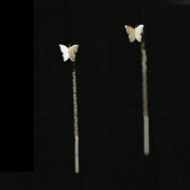 Kolczyk Motyl złoty