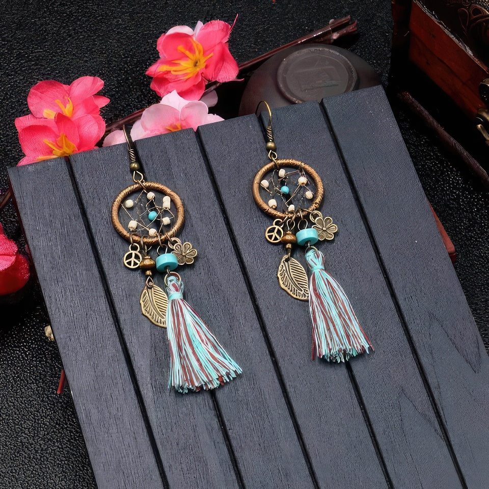 Boucles d'Oreille Femme Attrape Rêve