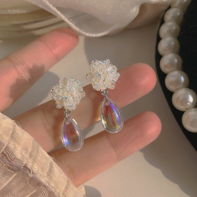 Boucles d'Oreille Goutte d'Eau