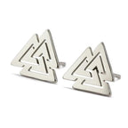 Srebrne kolczyki Wiking dla mężczyzn