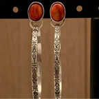 Kolczyki koła w stylu etnicznym