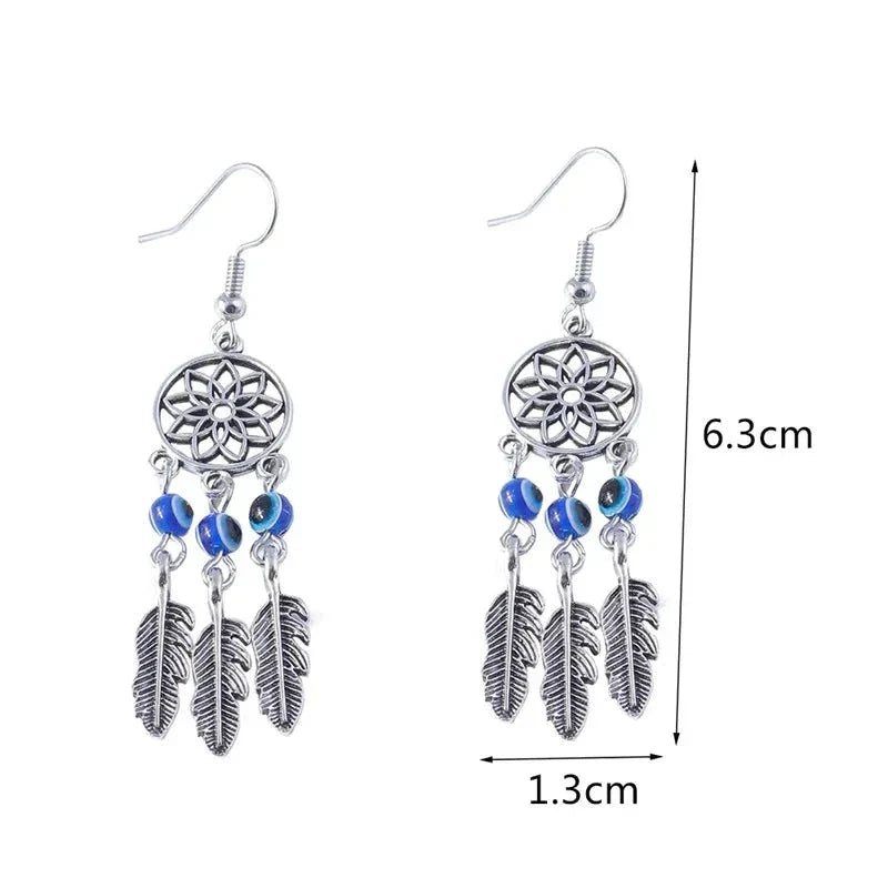 Boucles D'Oreilles Attrape Rêve Femme