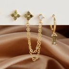 Kolczyki z cyrkonią, kamień urodzinowy