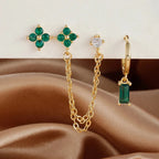 Kolczyki z cyrkonią, kamień urodzinowy