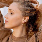 Kolczyki wkrętki z gwiazdkami z kryształu