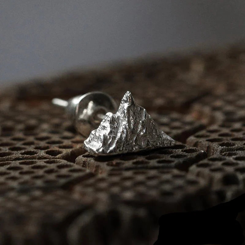 Øredobber med fjellmotiv, sølvfarget


Materiale: stål


Farger: sølv


Størrelse: 1 cm i diameter (se bilde)


Allergivennlig, passer for menn, kvinner, gutter eller jenter


Meget godt utført produkt