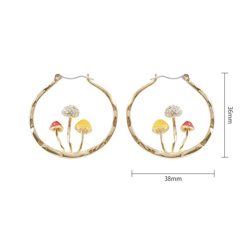 Øredobber Creoler Sopp