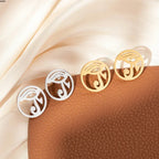 Kolczyki Egipt Oko Oudjat złoto srebro