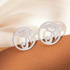 Kolczyki Egipt Oko Oudjat srebro